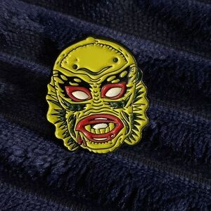 NEW Monster Movie Scary Horror Enamel Pin creature from the black Lagoon